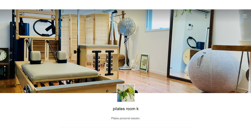 pilates room kの画像